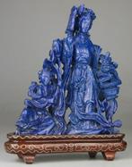 Kwanyin-statuette beeldhouwwerk in Chinese stijl - Houten, Antiek en Kunst