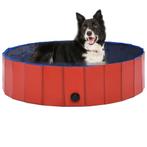 vidaXL Hondenzwembad inklapbaar 120x30 cm PVC rood, Dieren en Toebehoren, Honden-accessoires, Verzenden, Nieuw