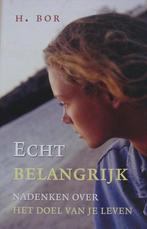 ECHT BELANGRIJK 9789033122828 H. Bor, Boeken, Verzenden, Gelezen, H. Bor