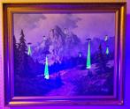 Timo Wedell (1994) - Fluo Ufo Invasion x Old Like Banksy ·, Antiek en Kunst