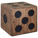 Houten Dobbelsteen Kist | Tweedekansje | Salontafel!, Ophalen of Verzenden, Nieuw, Hout, Overige typen