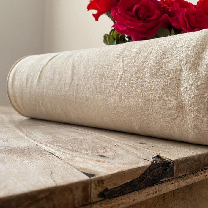 Oude stof op het weefgetouw - Textiel - 1300 cm - 68 cm -, Antiek en Kunst, Antiek | Kleden en Textiel