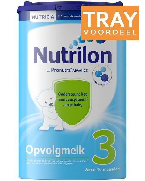 NUTRILON STANDAARD 3 TRAY 4 X 800 GRAM, Kinderen en Baby's, Babyvoeding en Toebehoren, Verzenden