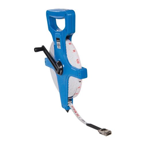 Silverline Landmeter - Meetlint met open spoel - 50 meter..., Doe-het-zelf en Verbouw, Gereedschap | Handgereedschap, Nieuw, Ophalen of Verzenden