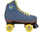 Nijdam Retro Rolschaatsen - Denim Rebel - Denimblauw/Geel -, Verzenden, Nieuw