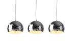Moderne drievoudige hanglamp CHROMAGON chromen bollamp -, Huis en Inrichting, Ophalen of Verzenden, Nieuw