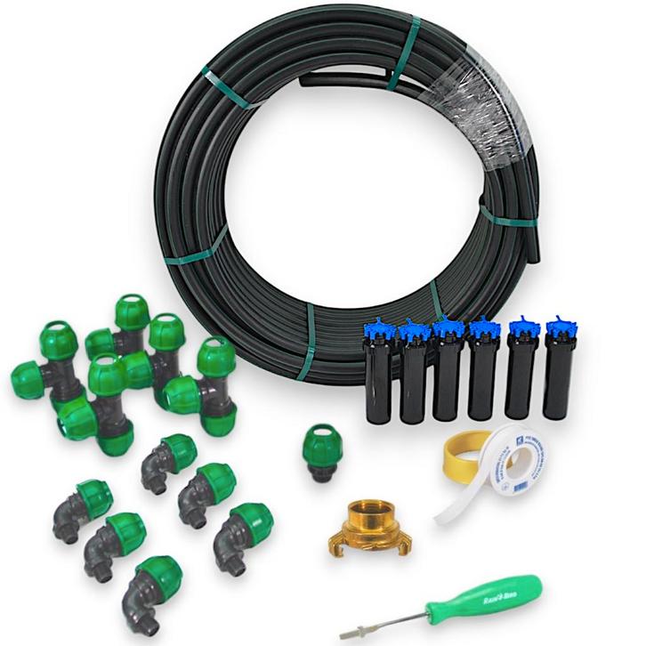 RAINBIRD sproeiset compleet | 6 sproeiers 3504, Tuin en Terras, Tuinsproeiers, Ophalen of Verzenden