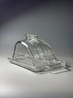 Val Saint Lambert - Dienblad - ECLAT- kaasdome - Glas -, Antiek en Kunst