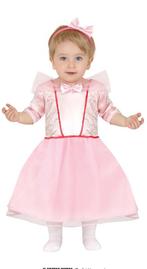 Prinses Jurk Roze Meisje Prinses, Kinderen en Baby's, Carnavalskleding en Verkleedspullen, Verzenden, Nieuw