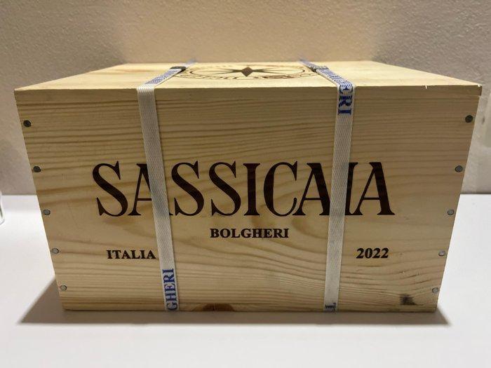 2022 Tenuta San Guido, Sassicaia - Bolgheri DOC - 6 Flessen, Verzamelen, Wijnen