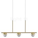 Nordlux Contina Hanglamp 3-lichts, messing/opaalglas, Verzenden, Nieuw