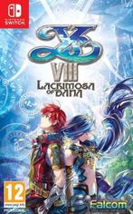 Switch Ys VIII Lacrimosa of DANA, Spelcomputers en Games, Verzenden, Zo goed als nieuw