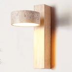 Crèmekleurige Wandlamp – LED Nachtkastje Lamp met Trekschake, Huis en Inrichting, Lampen | Wandlampen, Verzenden, Nieuw