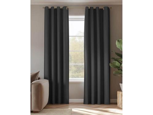 Beau Home Gordijn met Ringen Quintus Jacquard - 280 x 280 cm, Huis en Inrichting, Woonaccessoires | Overige, Nieuw, Verzenden