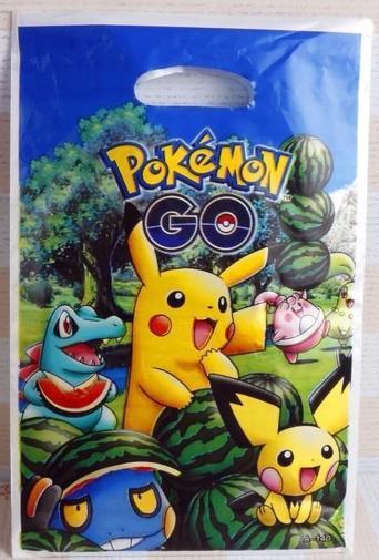 Pokémon GO traktatie zakjes (10 stuks), Kinderen en Baby's, Kraamcadeaus en Geboorteborden, Kraamcadeau, Nieuw, Verzenden