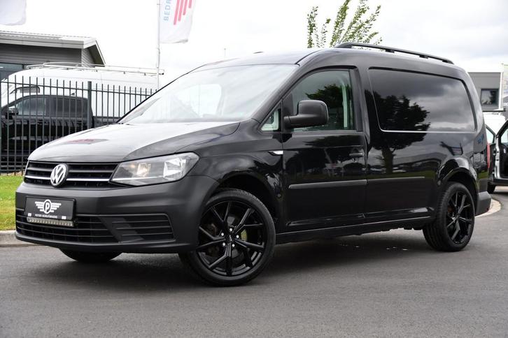 Volkswagen Caddy 1.6 TDI L2H1 Maxi Highline, Auto's, Bestelauto's, Dealer onderhouden, Lease, Automaat, Financial lease, Overige kleuren