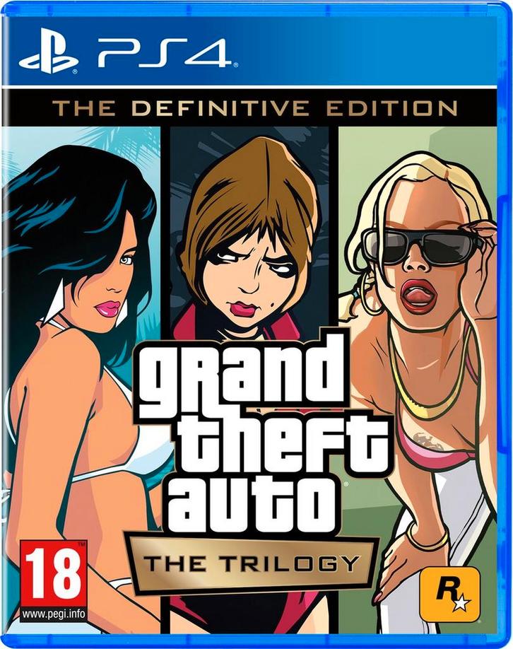 Playstation 4 Grand Theft Auto: The Trilogy [Definitive Edit, Spelcomputers en Games, Games | Sony PlayStation 4, Nieuw, Verzenden