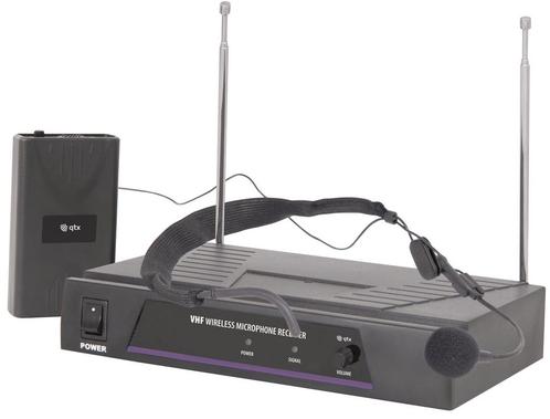 Qtx VN1 Draadloos Headset Microfoon Systeem VHF, Muziek en Instrumenten, Microfoons, Overige typen, Nieuw, Verzenden