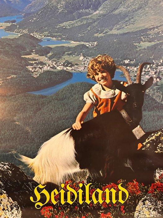 Anonymous - engadine - Heidiland St. Moritz - Jaren 2000, Antiek en Kunst, Kunst | Tekeningen en Foto's