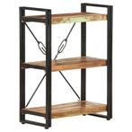Boekenkast Recycled Hout 60cm: Tweedekansje voor jouw Boe..., Met plank(en), Nieuw, Minder dan 100 cm, Industrieel