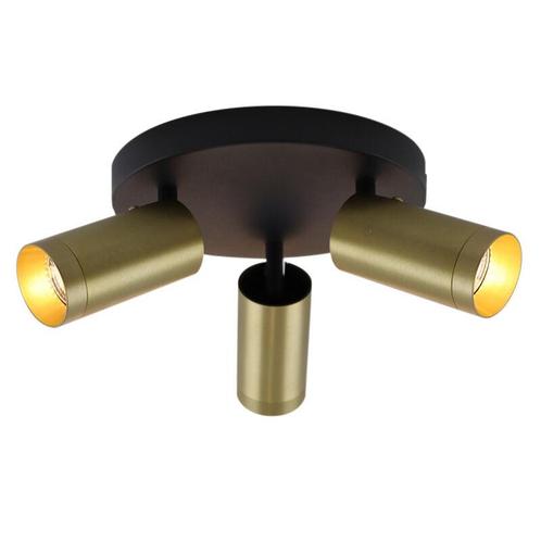 Moderne plafondspot messing, Nadi, Huis en Inrichting, Lampen | Plafondlampen, Nieuw, Ophalen of Verzenden