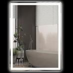 TRUUSK Dimbare Lichtspiegel Badkamerspiegel 80x60cm Met Gehe, Huis en Inrichting, Woonaccessoires | Spiegels, Verzenden, Nieuw