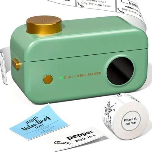Labelprinter groene phomemo d50 labelmaker 20-24mm incl, Hobby en Vrije tijd, Knutselen, Nieuw, Ophalen of Verzenden