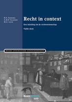 Boom Juridische studieboeken  -   Recht in context - Boom, Boeken, Studieboeken en Cursussen, Ophalen of Verzenden, Nieuw