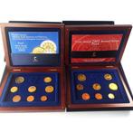 Portugal. 2 Sets of 8 Euro Coins, Proof Finish (Annual, Postzegels en Munten, Munten | Europa | Euromunten