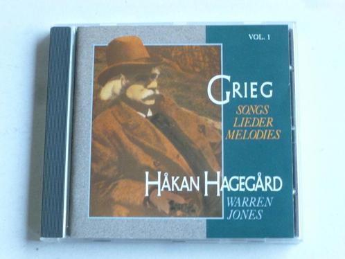 Grieg - Songs, Lieder, Melodies / Hakan Hagegard, Cd's en Dvd's, Cd's | Klassiek, Verzenden