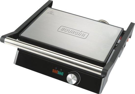 Bourgini Contact Grill Classic - Paninigrill en Tosti ijzer, Witgoed en Apparatuur, Overige Witgoed en Apparatuur, Nieuw, Ophalen of Verzenden