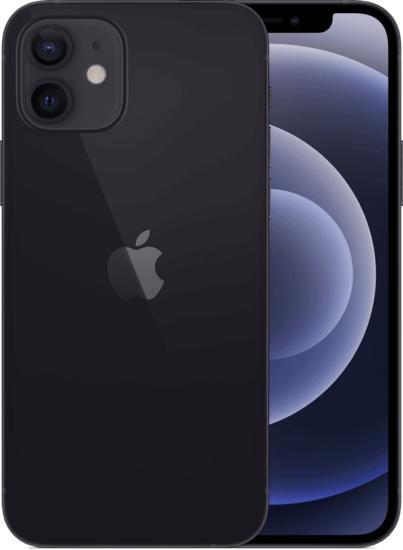 nieuwstaat Apple iPhone 12 256GB zwart 6.1 + nieuwe accu..., Telecommunicatie, Mobiele telefoons | Apple iPhone, Nieuw, Verzenden