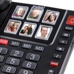 Huistelefoon senioren - Senioren telefoon - Vaste lijn - Zwa, Verzenden, Zo goed als nieuw