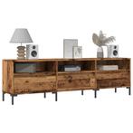 vidaXL Tv-meubel 150x30x44,5 cm bewerkt hout oud houtkleurig, Huis en Inrichting, Kasten | Televisiemeubels, Verzenden, Nieuw