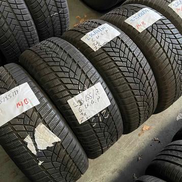 4 x Goodyear 215-55-17 Winterbanden 7,5mm beschikbaar voor biedingen