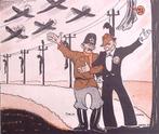 Stalin en Mustafa Kemal Atatürk? op spotprent (lijst optie), Antiek en Kunst, Verzenden