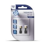 M-Tech LED W5W 12V - Premium - 6x Led diode - Canbus - ..., Verzenden, Nieuw