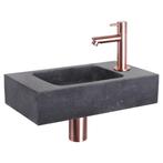Fonteinset Differnz Bombai Natuursteen 40x22x9 cm Zwart Met, Ophalen of Verzenden, Nieuw, Overige typen
