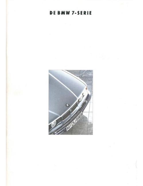 1992 BMW 7 SERIE BROCHURE NEDERLANDS, Boeken, Auto's | Folders en Tijdschriften, BMW