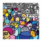 Kev Munday - Happy To Be Here - Textured Giclee Print - No