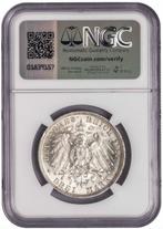 Duitsland, Württemberg Wilhelm II. 3 Mark 1911 - NGC MS63