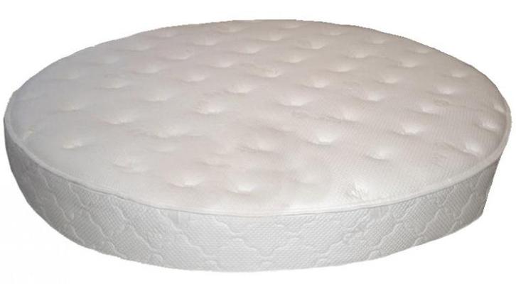 Rond matras op maat - diverse maten, Huis en Inrichting, Slaapkamer | Matrassen en Bedbodems, Nieuw, Verzenden