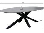 Puccini dining tuintafel 220x120 cm ovaal keramisch blad, Tuin en Terras, Tuintafels, Ophalen of Verzenden, Nieuw