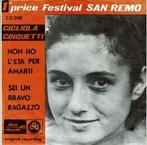 vinyl single 7 inch - Gigliola Cinquetti - Non Ho LEta..., Cd's en Dvd's, Verzenden, Zo goed als nieuw