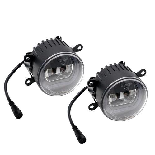 Set semi-universele LED mistlampen + DRL U-Shape, Auto-onderdelen, Verlichting, Nieuw, Fiat, Verzenden