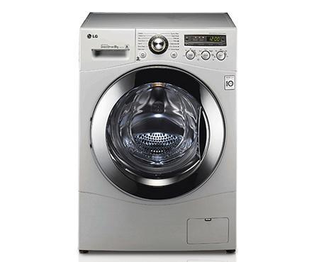 Lg F1681td5 Wasmachine Direct Drive 1600t 8kg, Witgoed en Apparatuur, Wasmachines, Zo goed als nieuw, Voorlader, 85 tot 90 cm