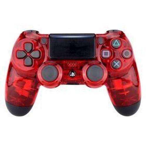 Playstation 4 / PS4 Controller DualShock 4 Transparant Re..., Spelcomputers en Games, Spelcomputers | Sony PlayStation 4, Zo goed als nieuw