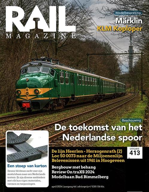 Rail Magazine abonnement 10 nummers persoonlijk abonnement, Boeken, Tijdschriften en Kranten, Sport en Vrije tijd, Nieuw, Verzenden