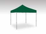 Partytent Easy Up 3 x 3 meter met zijwanden in Groen, Verzenden, Nieuw, 2 meter of meer, Partytent