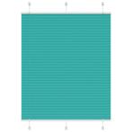 vidaXL Plissé rolgordijn 110x100 cm stofbreedte 109,4cm, Verzenden, Nieuw, Groen